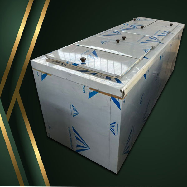 فریزر صندوقی استیل شش درب (خشک کن)